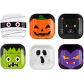 Halloween Disposable Paper Plates Set - 48 Count, 9-Inch Party Dinnerware