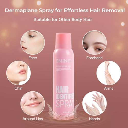 Facial Hair Identifier Spray for Face Shaving - 6 Ounce Pack of 1