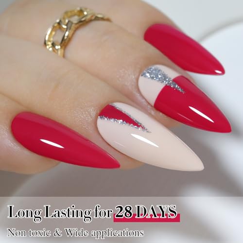 Dark Pale Double Rhythm 15ML Gel Nail Polish - Same Color, Soak Off Manicure