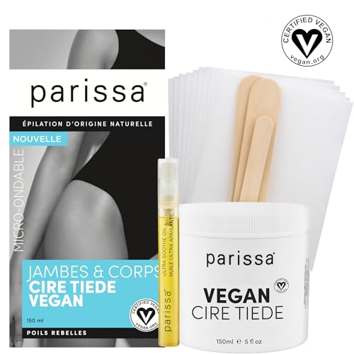 Microwavable Waxing Kit for Women – Coarse & Stubborn Hair Removal, Vegan, 5 fl oz