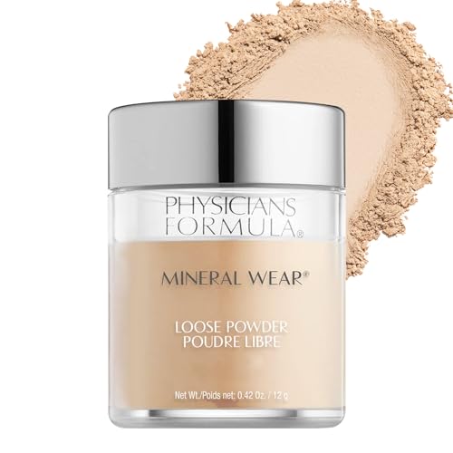 Mineral Wear Talc-Free Loose Face Powder - Translucent Light, Dermatologist Tested