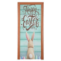 Easter Bunny Door Cover - Cute Bunny Holiday Door Decoration 32x79in - Bunny2 Variation