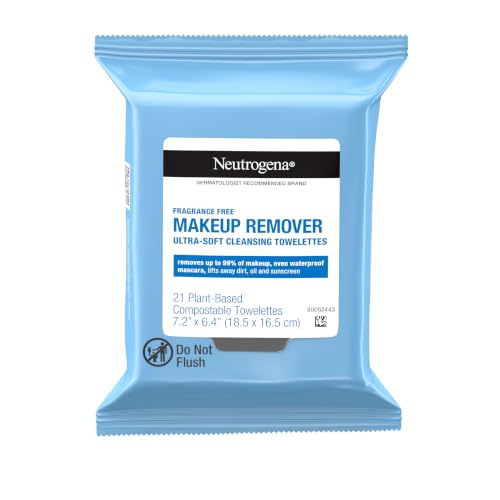 Neutrogena Fragrance-Free Makeup Remover Wipes - 21 Count Pack of 1