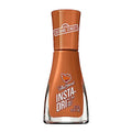 Nail Polish Orange - Quick-Dry 3-in-1 Formula with Sesame Street Characters