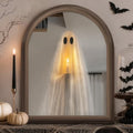 Light Up Ghost Mirror Halloween Decor 11 x 13.8 Inch Tabletop Display