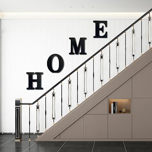8 Inch Black Wooden Letters for DIY Decor - Unfinished Craft Sign, Variation X