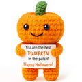 Mini Crochet Pumpkin Basket for Halloween Fall Decor & Gifts