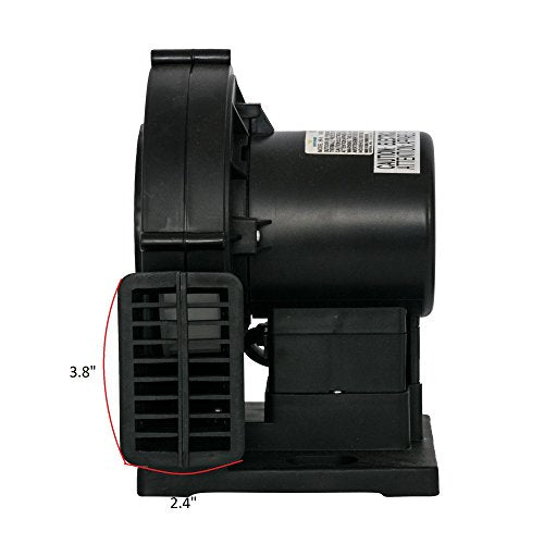 Inflatable Blower Fan for Holiday & Yard Decorations - Black, Variation of BR-6