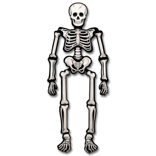 Halloween 1 Pack Jumbo Skeleton Balloon - 79 Inch Foil Halloween Decoration