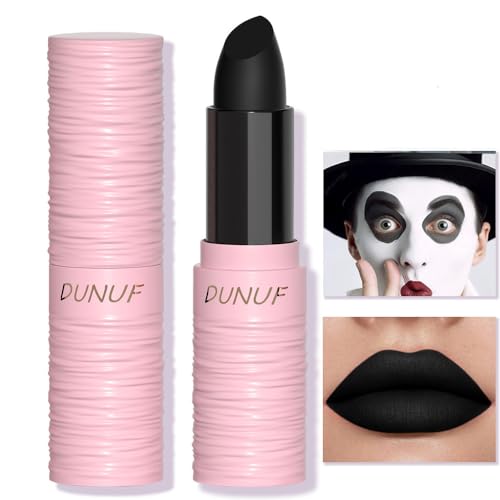Halloween Black Matte Lipstick - Lip Face Body Paint Stick - Variation: 01 Black
