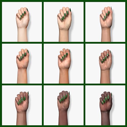 Dark Green Gel Nail Polish 15ML - Same Color & Bottle Soak Off Manicure