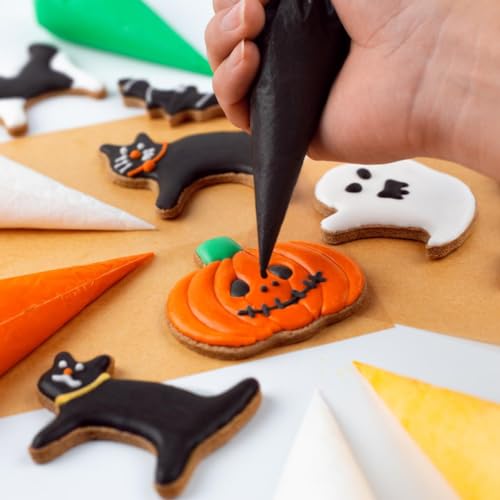 Halloween Cookie Cutter Set - 12 Stainless Steel Shapes for Baking & Party Decorations
