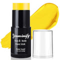 Yellow Water-Based Face & Body Paint Stick - Full Coverage Halloween Cosplay Makeup - Variation of THIS Listing