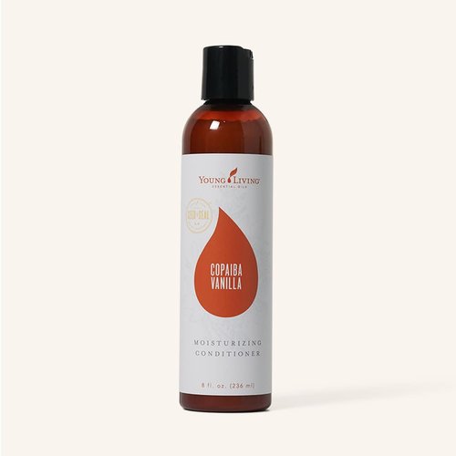 Copaiba Vanilla Moisturizing Conditioner by Young Living | 8 oz | Restores Moisture & Strength to Dry, Damaged Hair | Infused with Pracaxi Seed Oil, Avocado Oil & Murumuru Butter for Healthy Strands