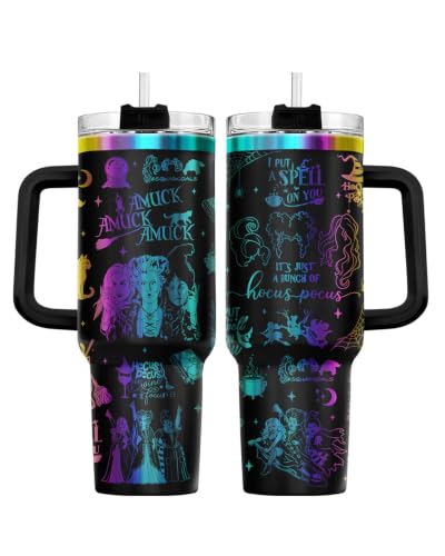 Halloween Witchy 40oz Stainless Steel Tumbler - Magical Drinkware Variation