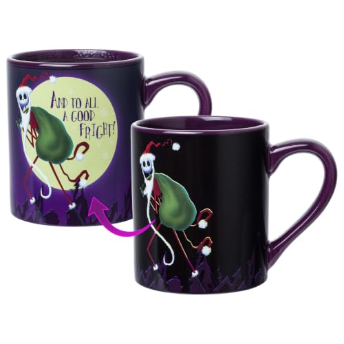Nightmare Before Christmas Heat Reveal Mug - 14oz - Santa Jack Variation