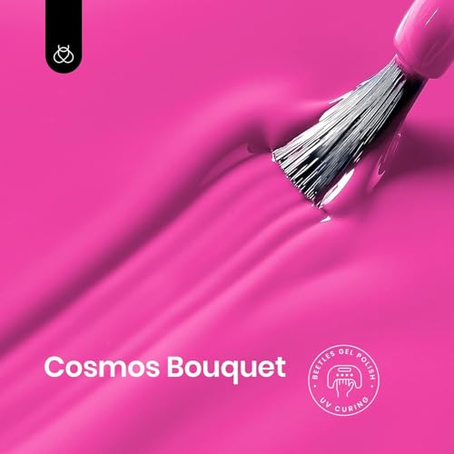 Beetles Pink Gel Polish - Cosmos Bouquet, 15ML - Creme Pink Variation