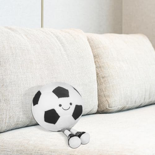 Soccer Plush Pillow - Soft Football Cushion for Kids & Decor