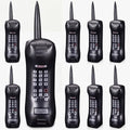 8-Pack Inflatable Retro Mobile Phones - 26 Inch 80s 90s Party Decorations