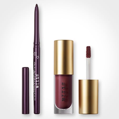 Stila Figgy Liqua Play Eyeshadow & Stay All Day® Gel Liner Bundle | Long-Wear, Waterproof Eye Makeup for Green Eyes