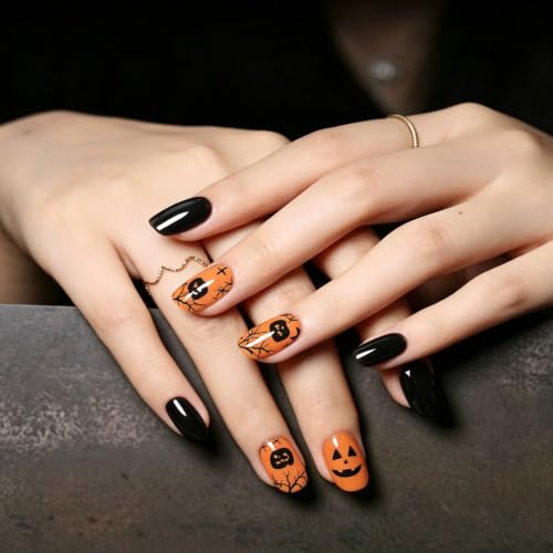 Halloween-04 Maple Leaf Theme Nail Stickers - 30 Sheets Halloween Nail Art