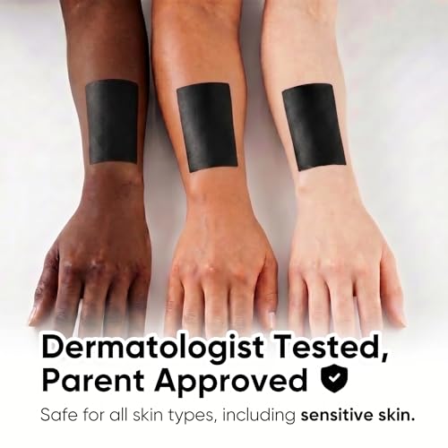 Black Face Paint Stick - Waterproof Body & Eye Makeup for Adults & Kids
