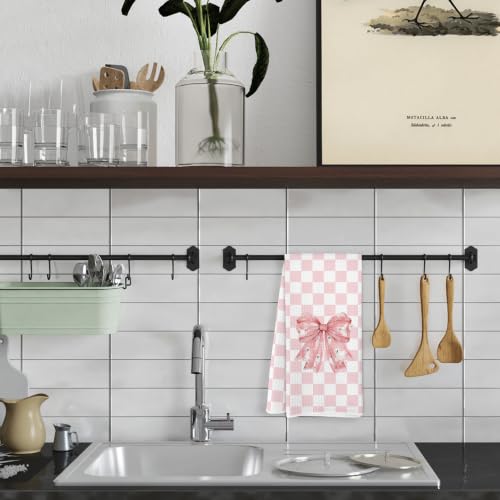 Halloween Ghost Pink Kitchen Towels - Fall Decor Variation of THIS Listing