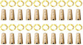 White 12 LED Wine Bottle String Lights with Cork - Waterproof Party Decor
