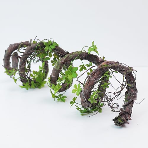 71-Inch Bendable Jungle Vine Garland with Moss for Halloween & Decor