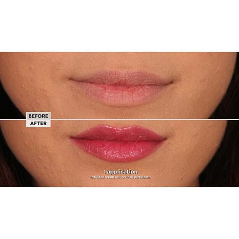 pH-Reactive Lipstick Duo with Lip Liner - Black & Pink - Trio
