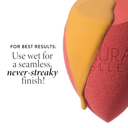 Laura Geller Full Face Blending Sponge Set - 16 Makeup Sponges for Foundation & Concealer