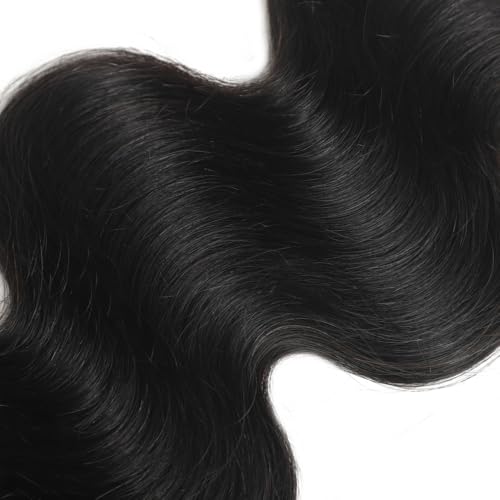 Human Braiding Hair 1 Bundle 100g Body Wave Bulk Human Hair for Braiding No Weft 12A Brazilian Virgin Curly Human Hair Extensions for Boho Braids 100% Remy Human Hair Extensions (20 Inch)