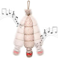 Halloween Hanging Corpse Decoration with LED Eyes & Sound 35" Spooky Prop