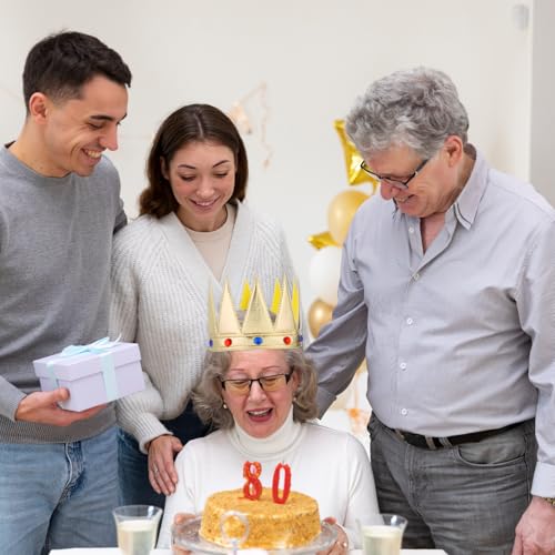 Apausvcm Regal Gold King Crown - Style6 Birthday Party Accessory
