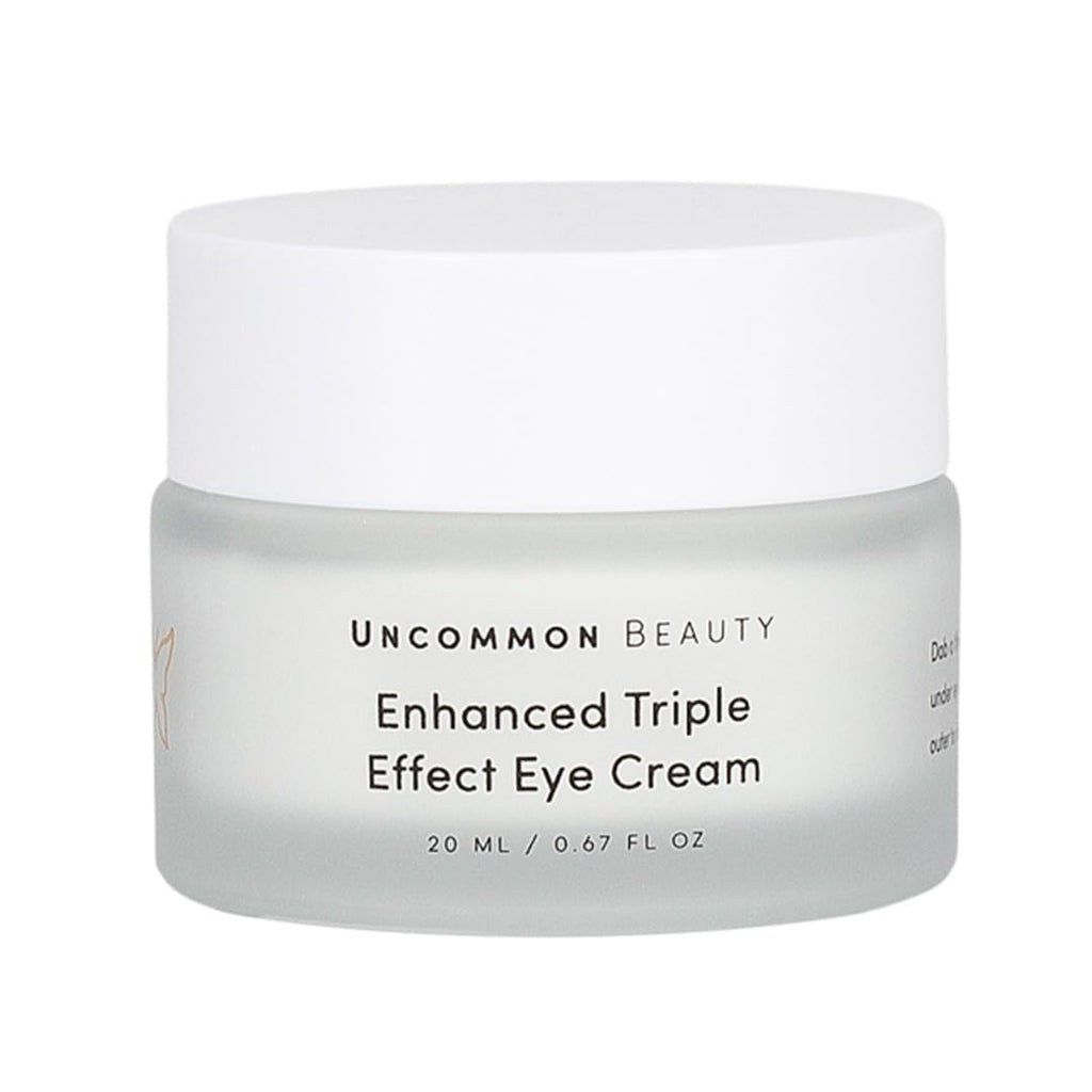 Uncommon Beauty Eye Cream - Triple Effect Anti-Aging Formula Reduces Fine Lines & Dark Circles | 0.67 FL OZ, Vegan & Cruelty-Free