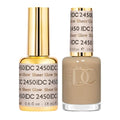 DND Gel Nail Polish Duo Sheer Glow #2450 - Manicure & Pedicure Set