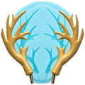 Christmas Elk Deer Horn Silicone Mold - Fondant, Chocolate & Cookie Baking - Style Q