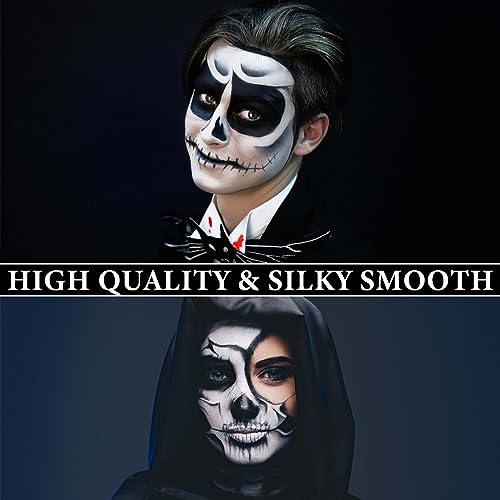 Black Long-Lasting Matte Lipstick Waterproof Body Paint for Halloween Cosplay