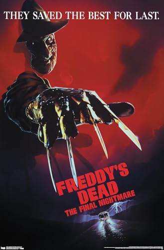 Nightmare on Elm Street Freddy's Dead Wall Poster - 22.375 x 34 Inches, Unframed Premium Version (POD16588)