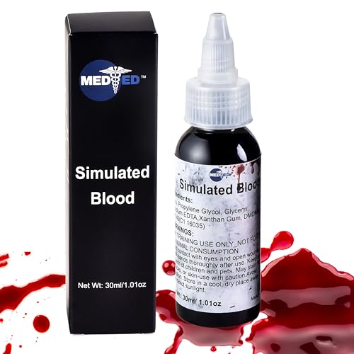 Washable Fake Blood for Medical Training 30ml - Trauma & Suturing Practice
