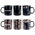 Halloween Michael Myers Mug 15 oz Heat-Transforming Coffee Tea Cup with Scene Change