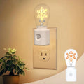 LED Night Light Plug in Motion Sensor Nightlight Snow Variation - 1 Pack