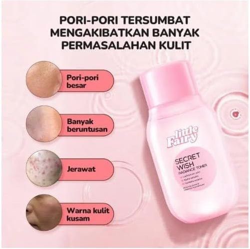 Skiennix Radiance Toner - Pore Minimizing Face Toner in Pink for Smooth, Glowing Skin