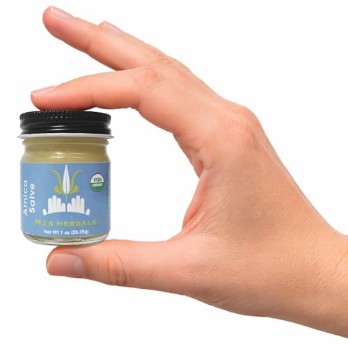Organic Arnica Salve - Moisturizing Herbal Skincare Balm, 1 oz - Handmade