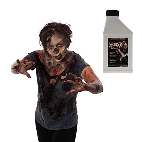 Liquid Latex Body Paint for Halloween Costumes & Special Effects 2 Pack