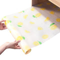 Lemon Pattern Non-Slip Waterproof Shelf Liner 12x118 inch Drawer & Cabinet Mat - CRASPIRE