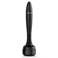 Derma Roller Stamp Microneedling Roller for Home Use - Men Women Micro Needling Roller Stamp 0.25mm - Black