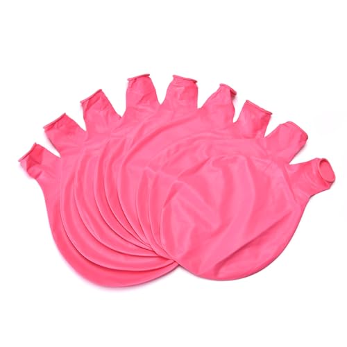 36 Inch Pink Giant Balloons - 9Pcs Latex Large Party Decorations - Variation Pink-d01