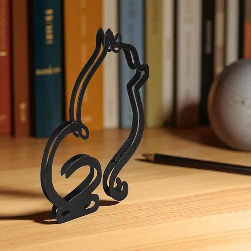 Minimalist Metal Dog Wall Sculpture - Geometric Pomeranian Art Decor