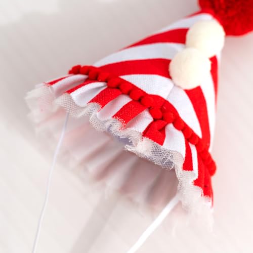 Red White Striped Hat - Casual Summer Sun Hat for Men & Women